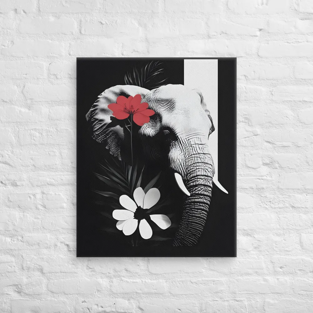 Elephant Harmony | Canvas | 24″×30″