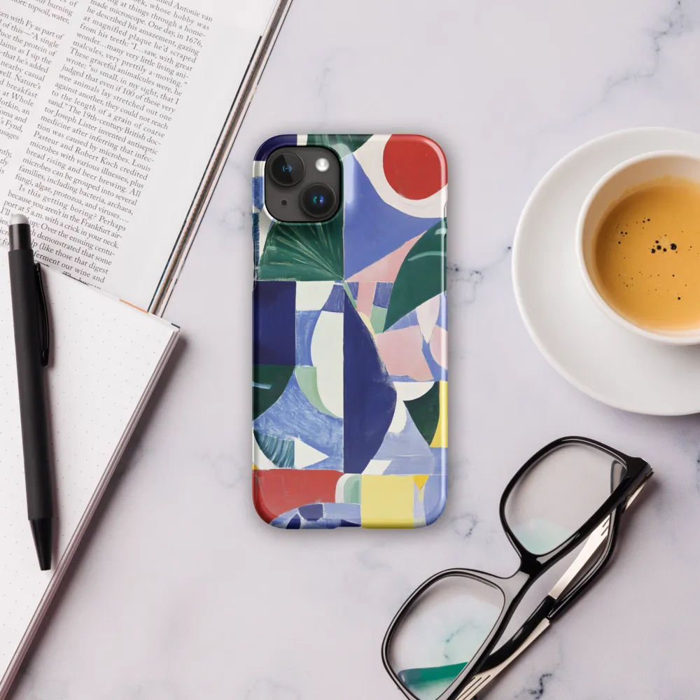 Harmony of Shapes: An Abstract Exploration | Phone Case |  15 Plus | Snap Case | Glossy