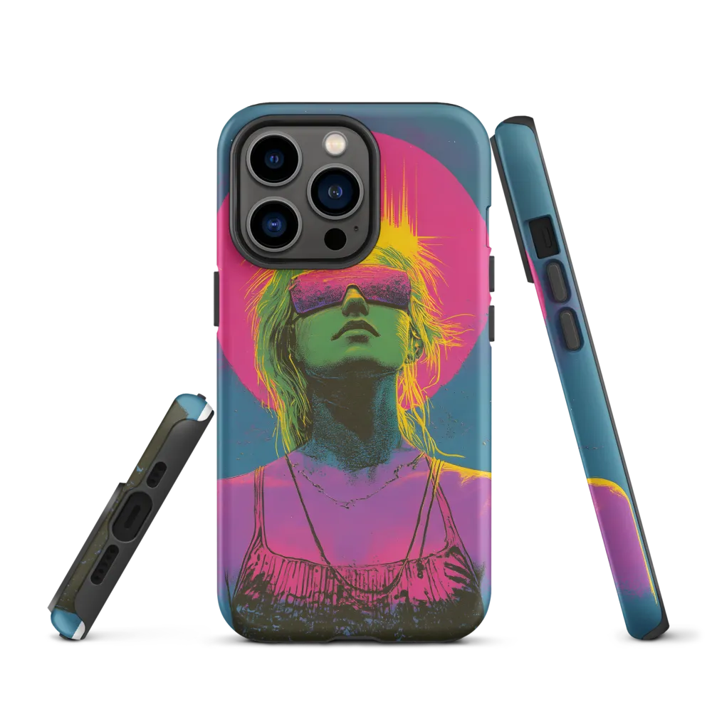 Neon Dreams: Portrait of a Modern Muse