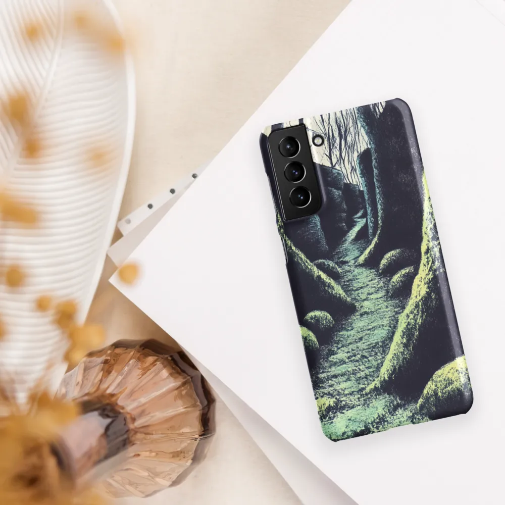 Whispers of the Tranquil Pathway | Phone Case |  S21 Plus | Snap Case | Matte