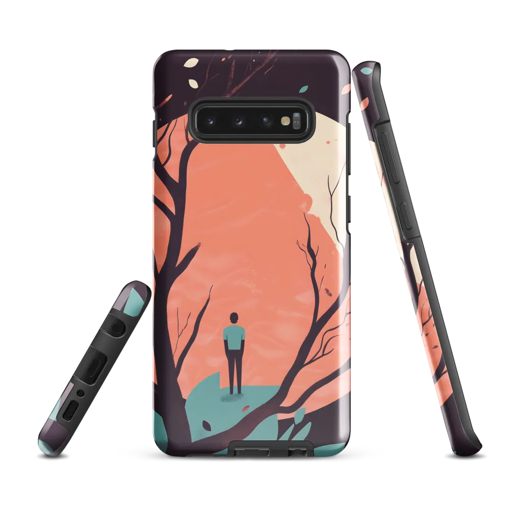 Silent Contemplation | Phone Case |  S10 Plus | Tough Case | Glossy