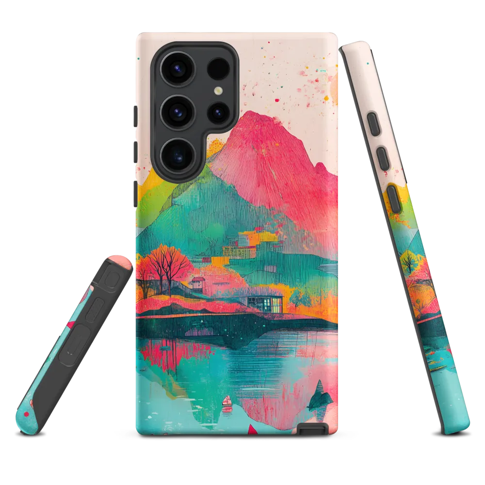 Vibrant Serenity: A Surreal Landscape
