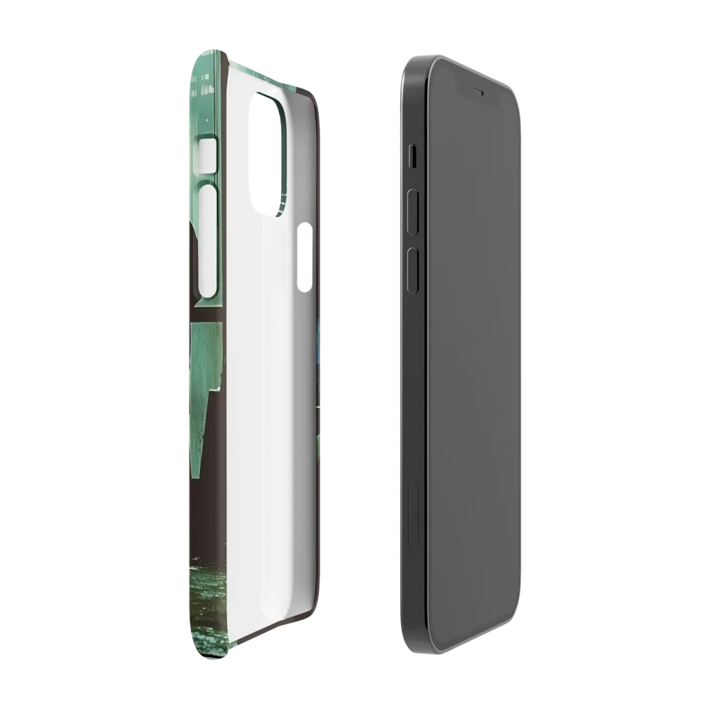 Silent Contemplation in a Futuristic Dystopia | Phone Case |  12 Pro | Snap Case | Matte