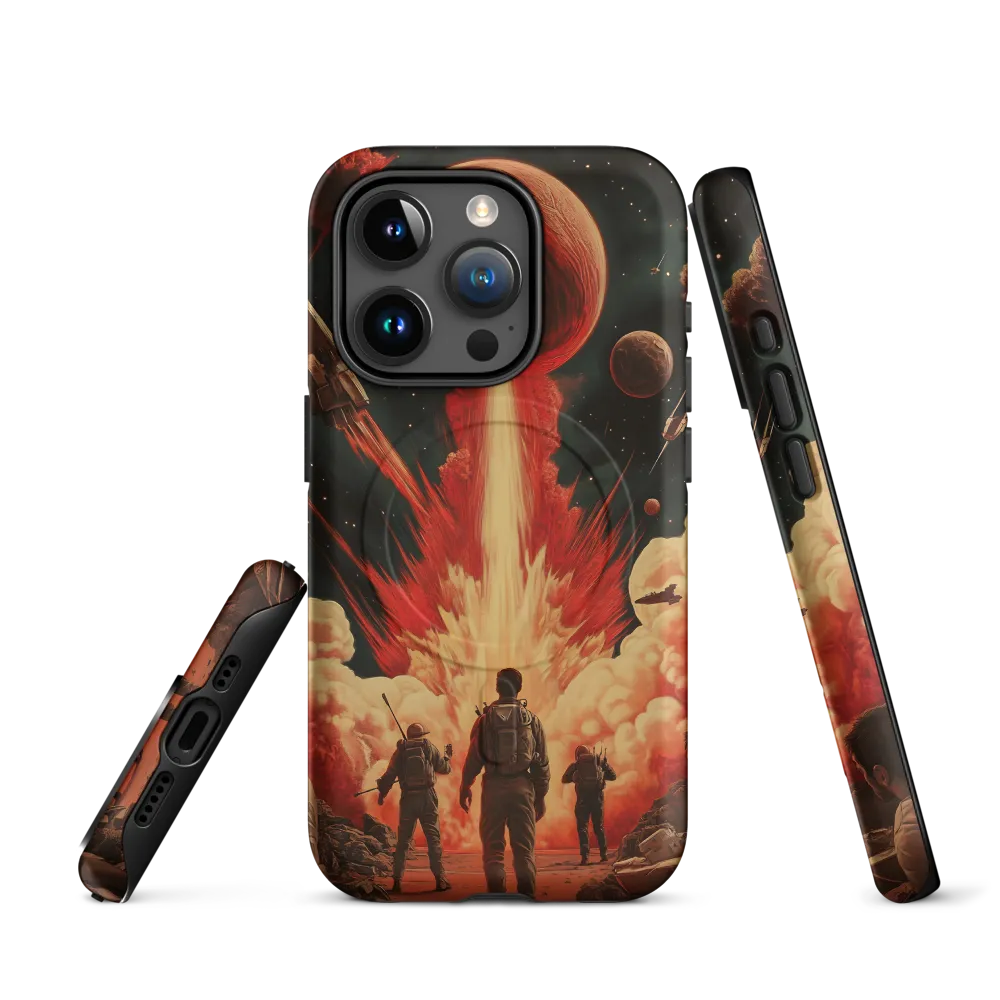 Eruption of the Cosmos | Phone Case |  15 Pro | MagSafe® Tough Case | Matte