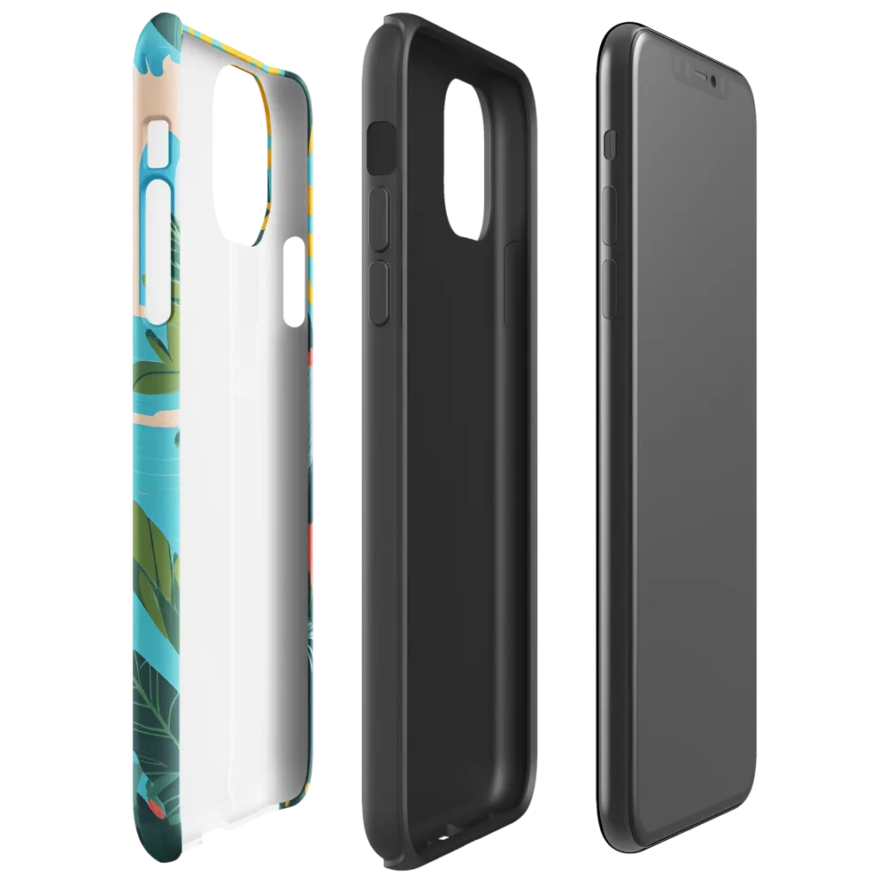 Tropical Serenity | Phone Case |  11 Pro Max | Tough Case | Glossy