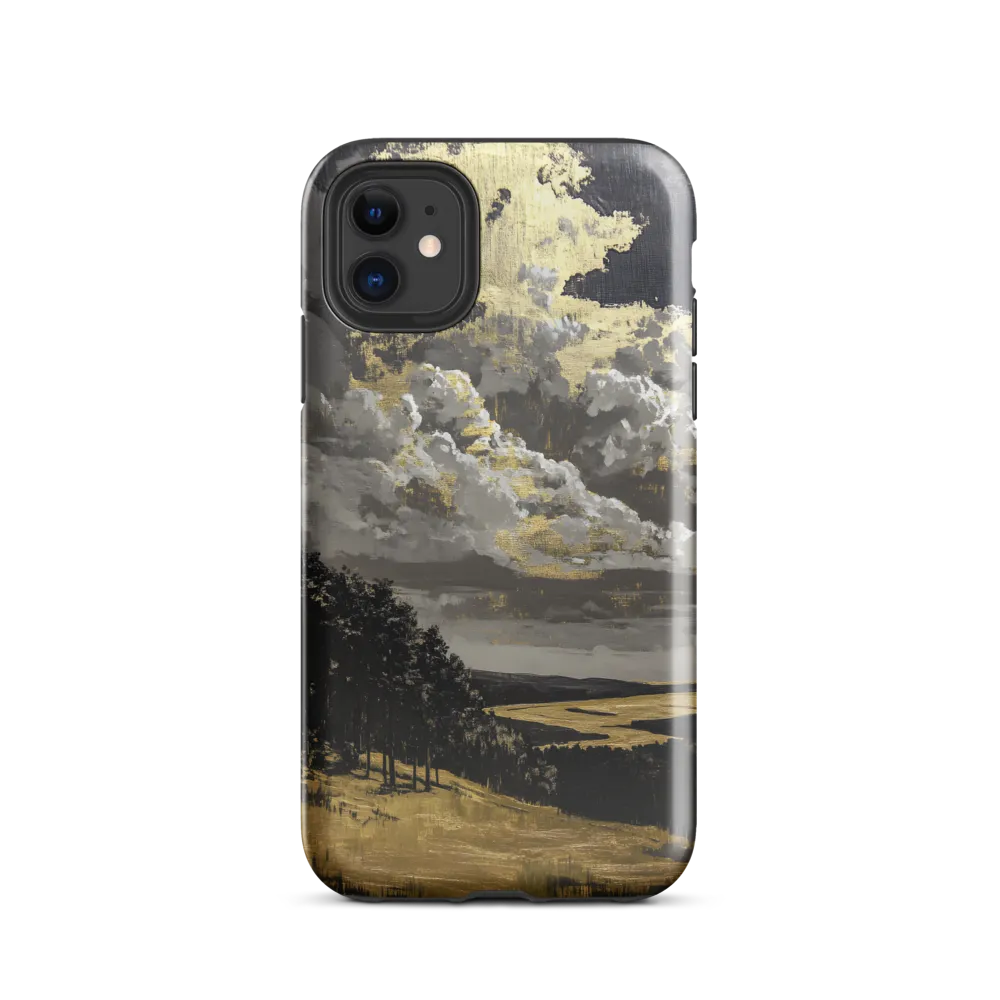 Golden Serenity in a Dramatic Sky | Phone Case |  11 | Tough Case | Glossy