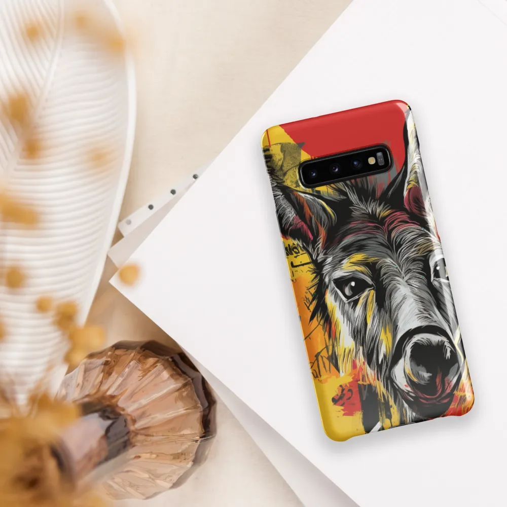 Playful Kangaroo Unleashed | Phone Case |  S10 Plus | Snap Case | Glossy