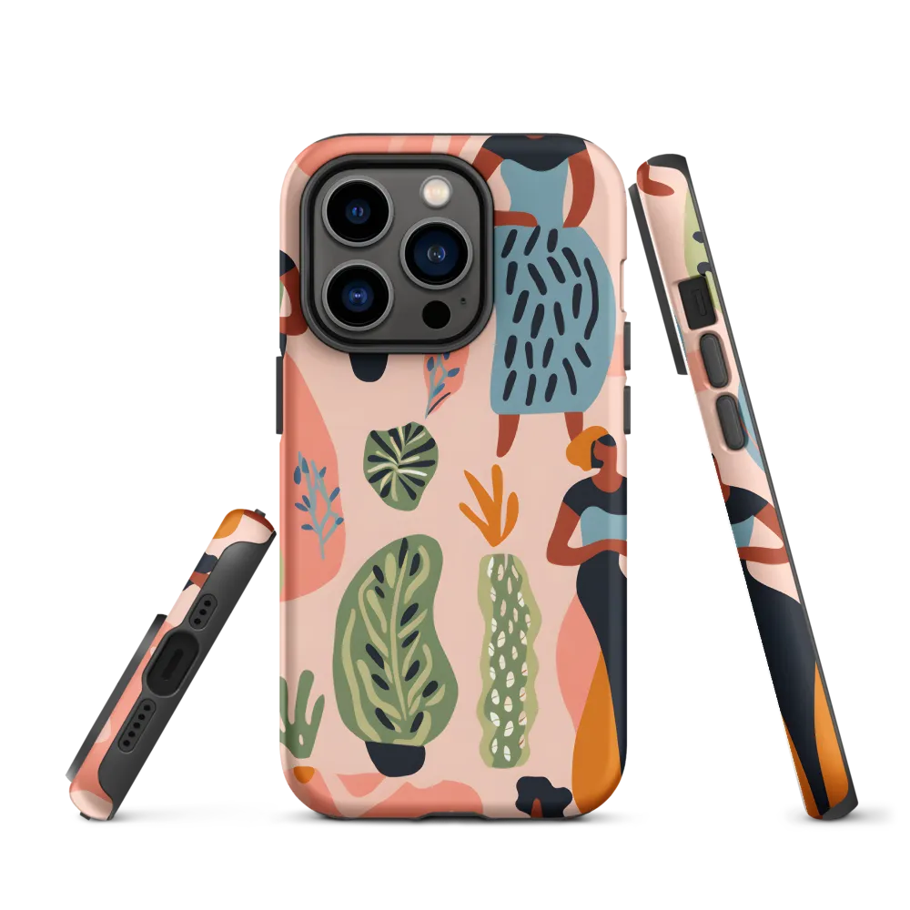 Harmony of Nature and Femininity | Phone Case |  14 Pro | Tough Case | Matte