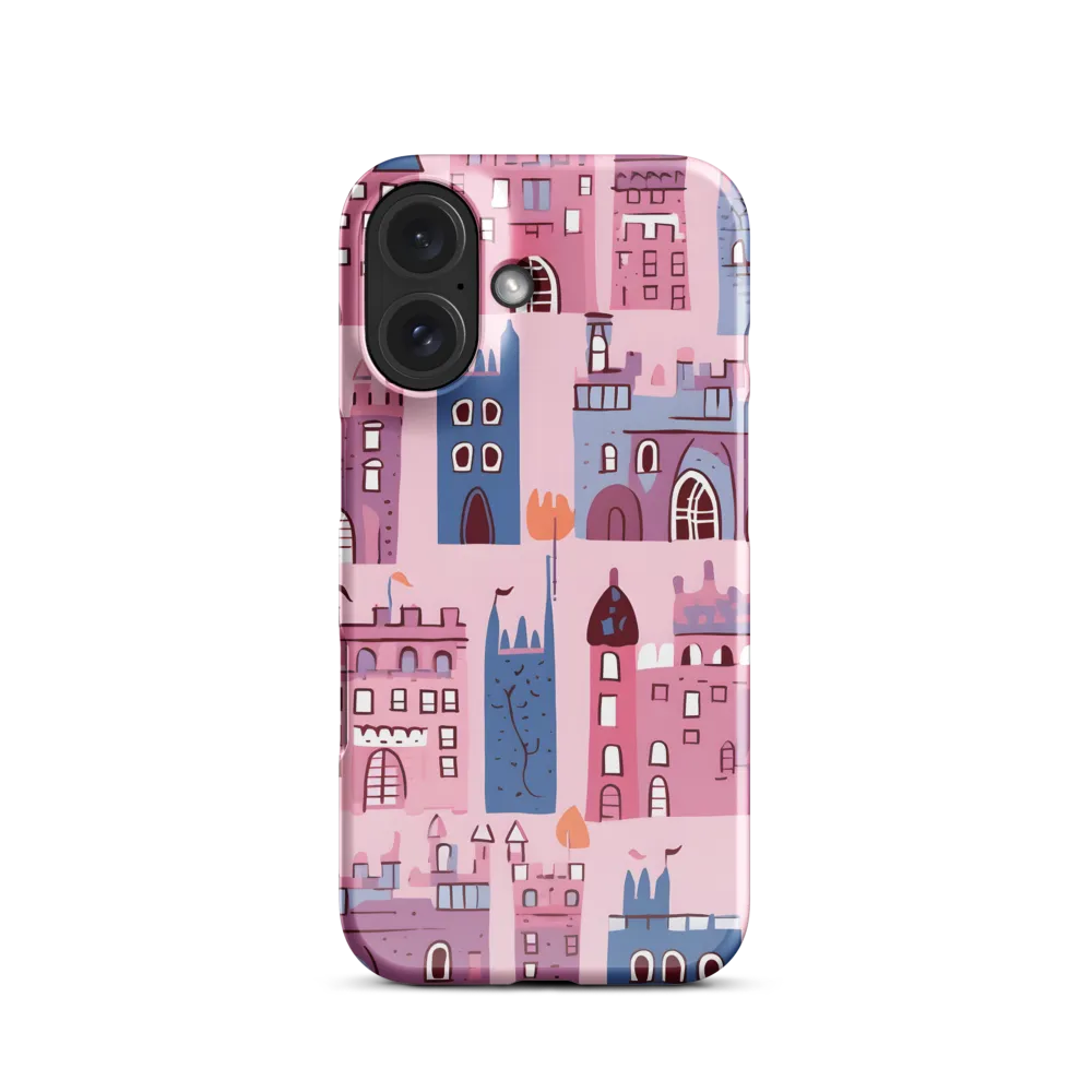 Whimsical Castles: A Playful Tapestry | Phone Case |  16 | Snap Case | Glossy