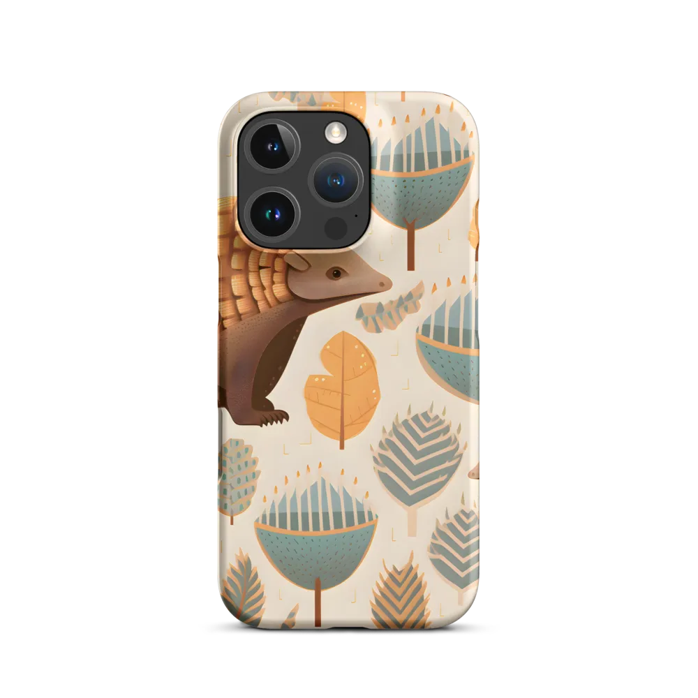 Pangolins in a Whimsical Habitat | Phone Case |  16 Pro | Snap Case | Matte