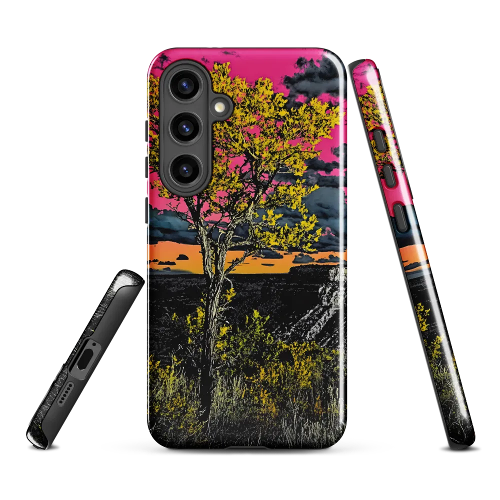 Ethereal Tree in a Surreal Landscape