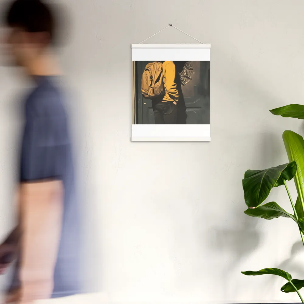 Silent Reflection | Poster With White Wood Hanger | 16″×20″