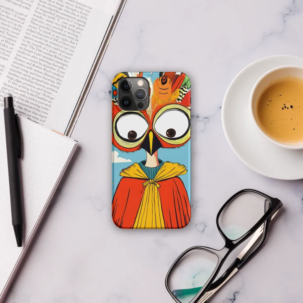 A Whimsical Encounter: The Owl-Human Fusion