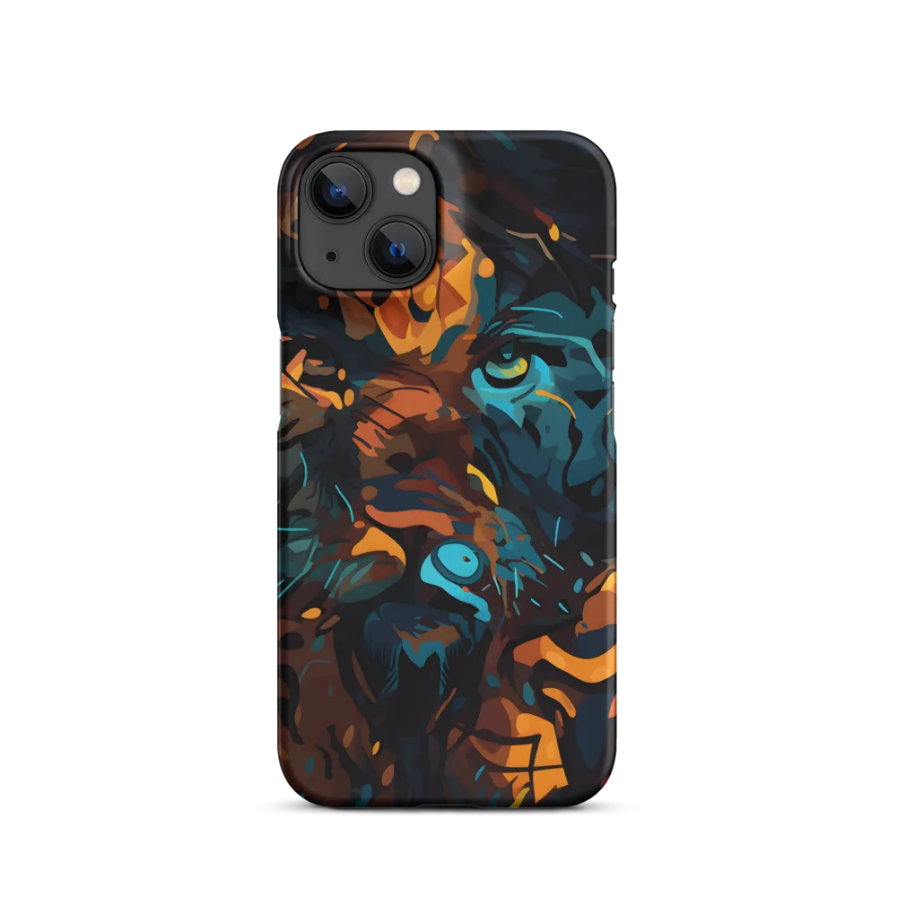 Tropical Enigma: A Wildlife Quartet | Phone Case |  14 | Snap Case | Matte