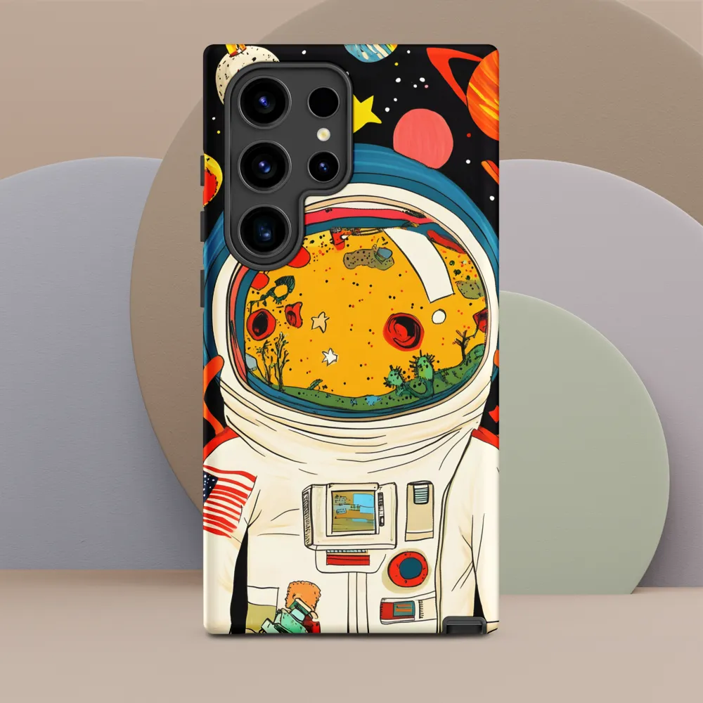 Cosmic Curiosity: Journey Within the Helmet