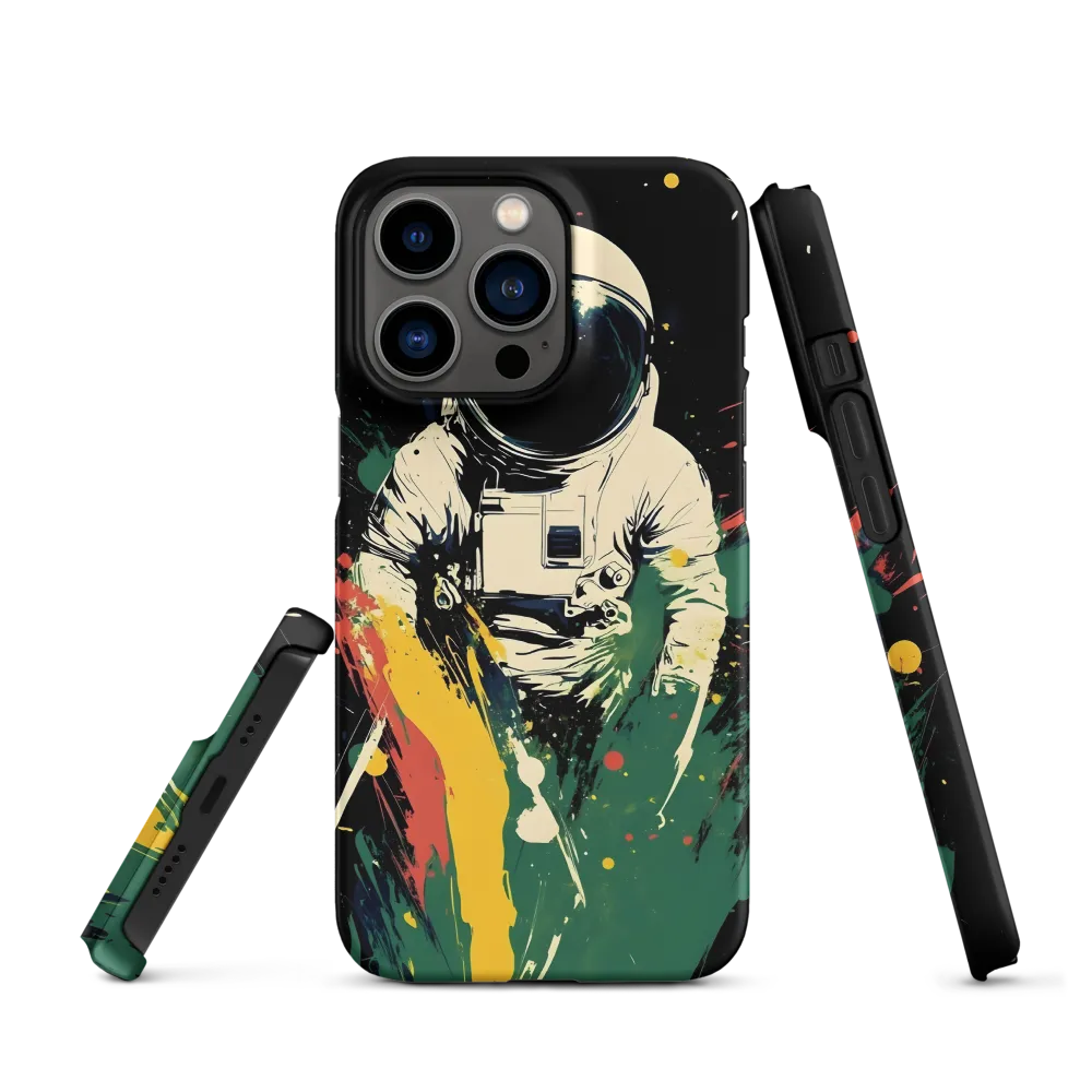 Cosmic Splash: The Astronaut's Journey