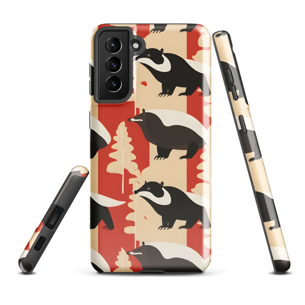 Wildlife Pattern: The Badger Tale