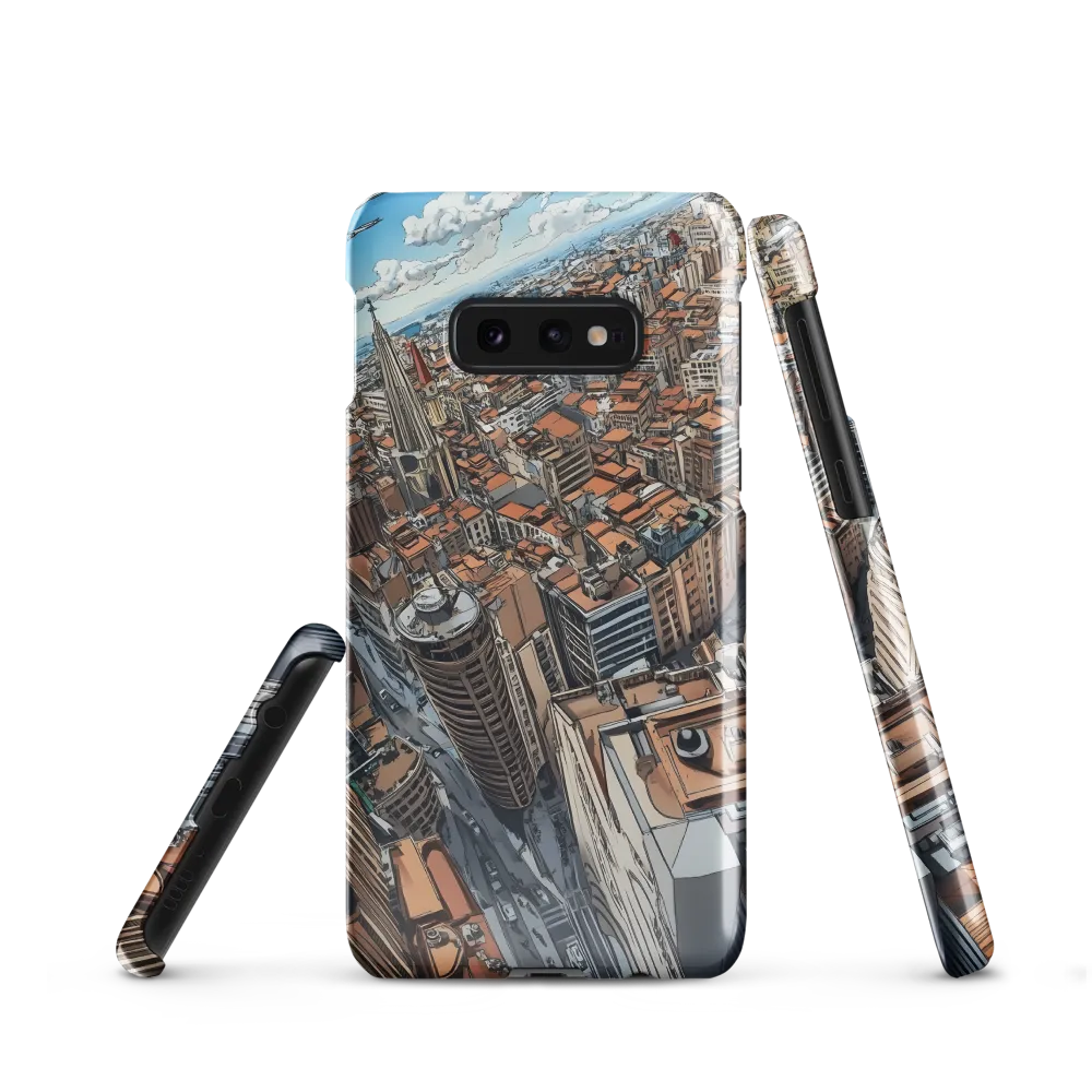 Aerial Symphony of Urban Life