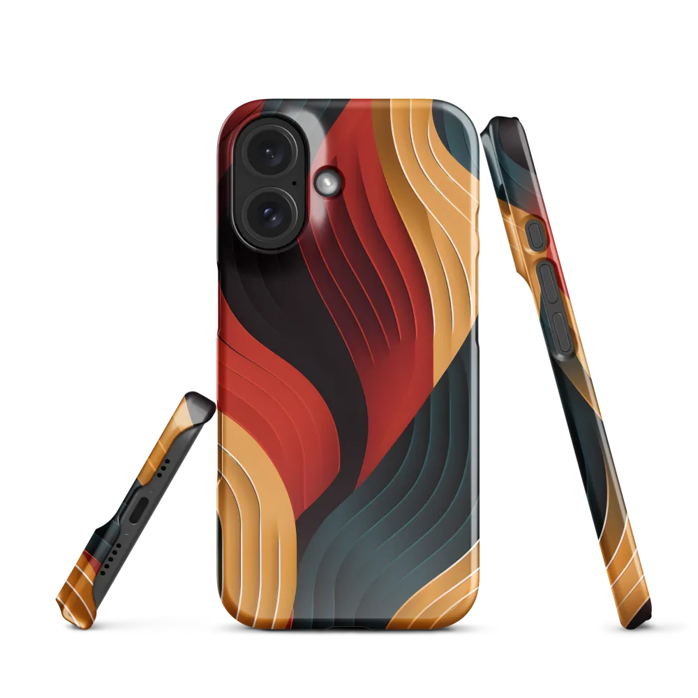 Dynamic Waves of Color | Phone Case