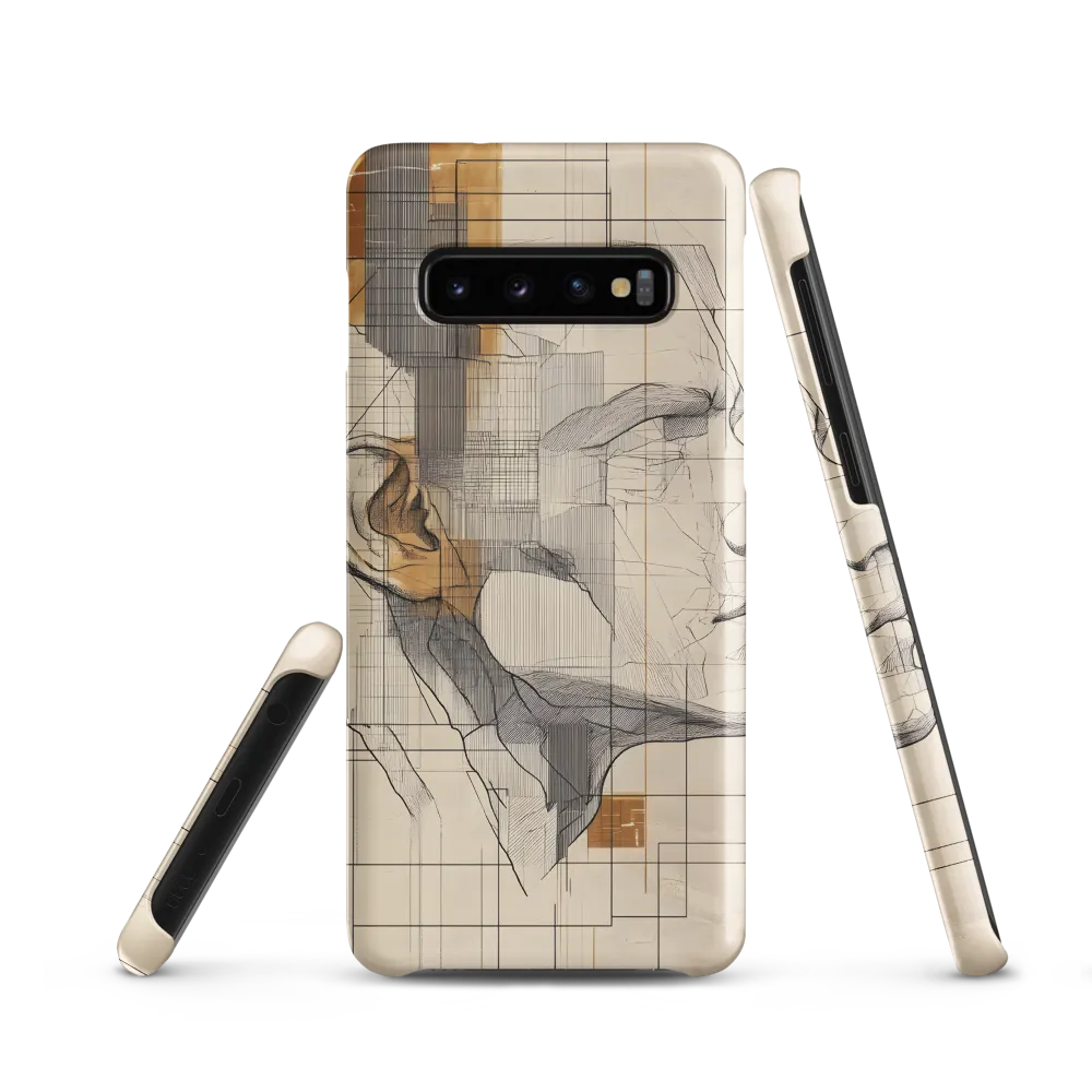 Geometric Reverie | Phone Case |  S10 | Snap Case | Matte