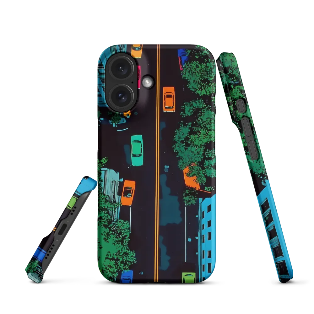 Urban Pulse: A Colorful Intersection