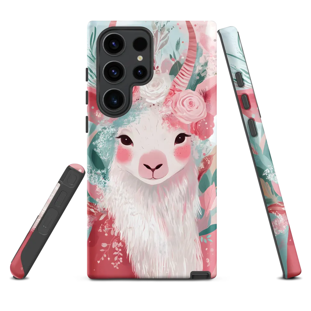 Spring Whimsy: The Floral Goat