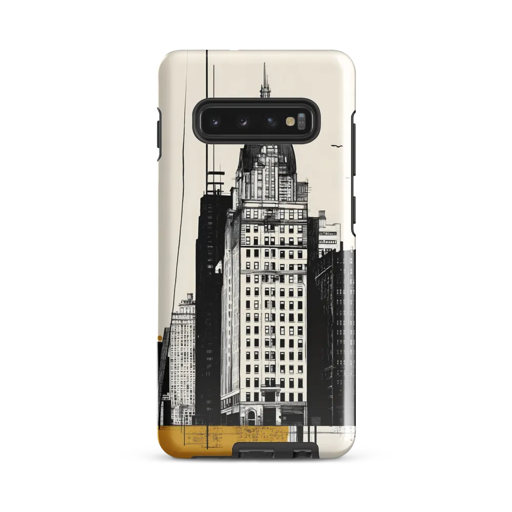 Urban Elegance: A Modern Cityscape | Phone Case |  S10 Plus | Tough Case | Glossy