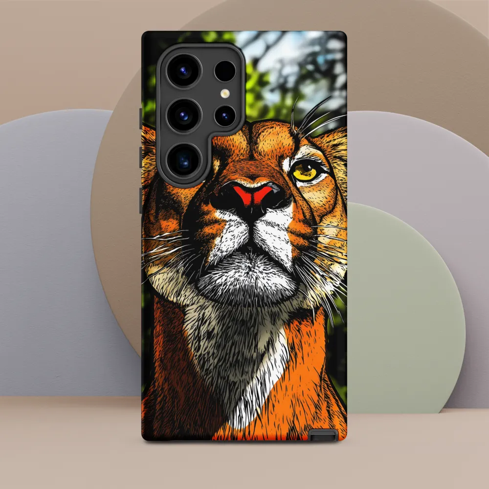 Regal Gaze: The Lioness in Focus