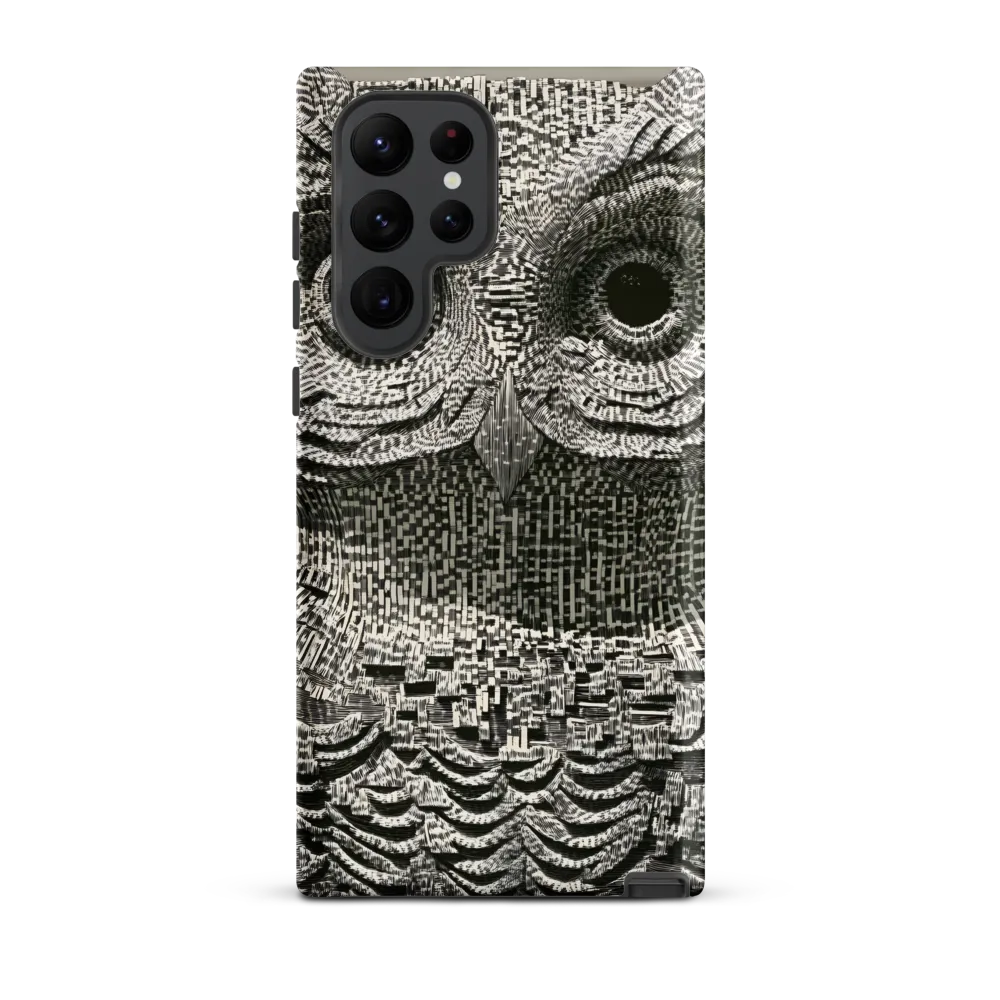 Intricate Owl of Textures