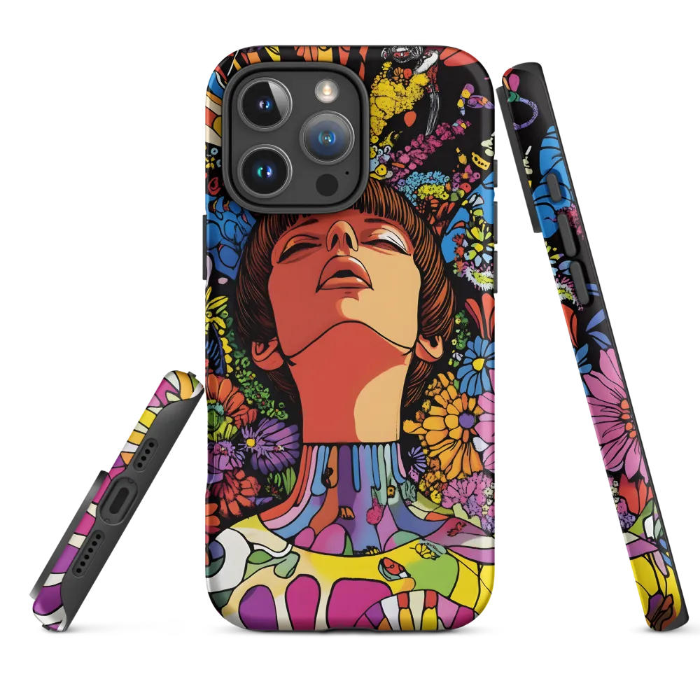 Vibrant Ecstasy: A Psychedelic Portrait