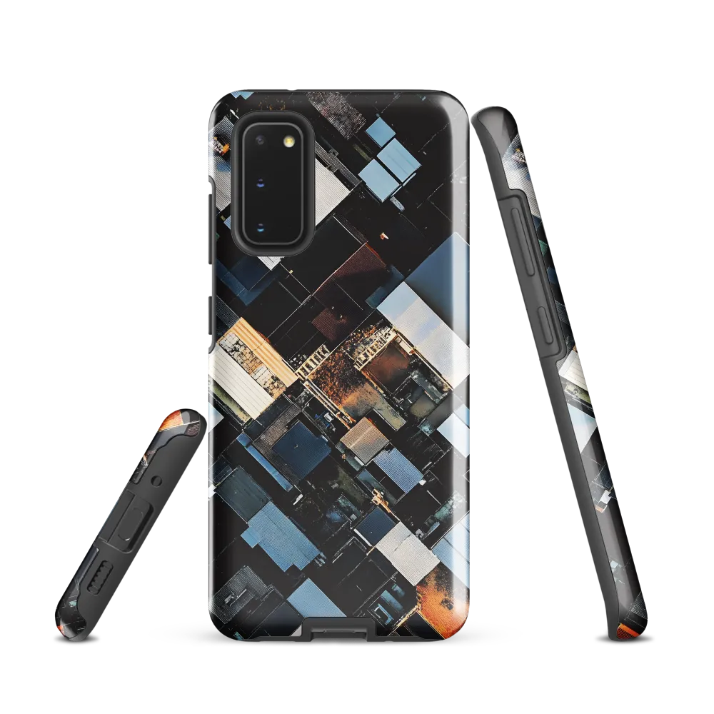 Urban Mosaic from Above
