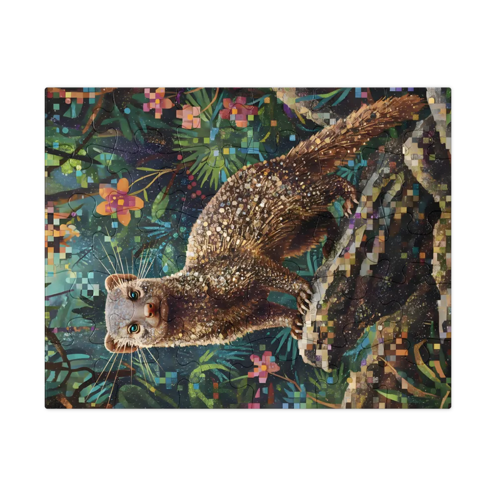 Forest Sentinel 
 Jigsaw Puzzle in Tin Box