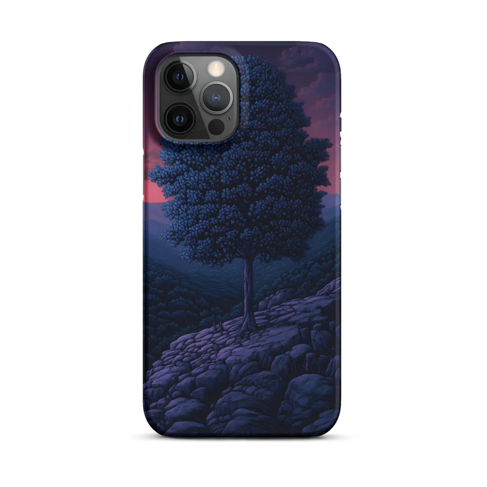 Solitary Sentinel: A Tree at Dusk
