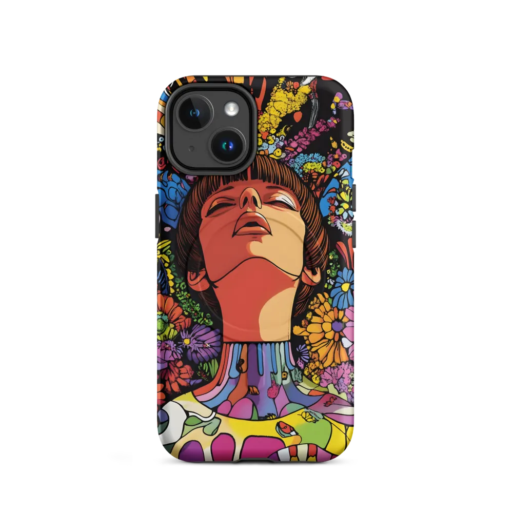 Vibrant Ecstasy: A Psychedelic Portrait