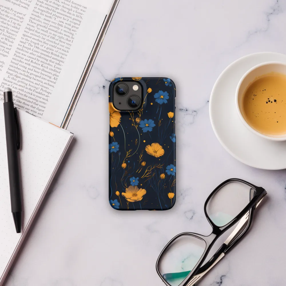Nocturnal Blossoms | Phone Case |  13 Mini | Snap Case | Matte