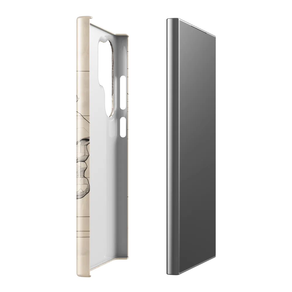Geometric Reverie | Phone Case |  S24 Ultra | Snap Case | Glossy