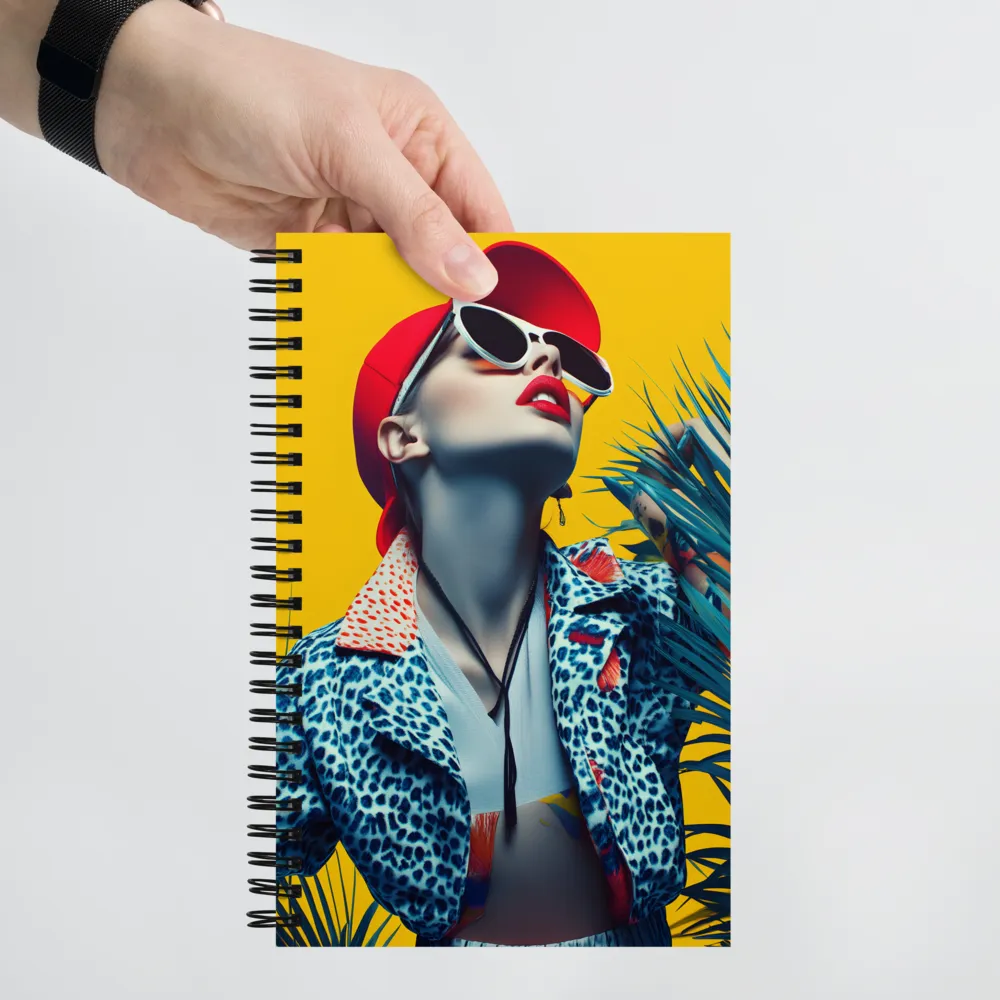 Bold Confidence in Color | Spiral Notebook