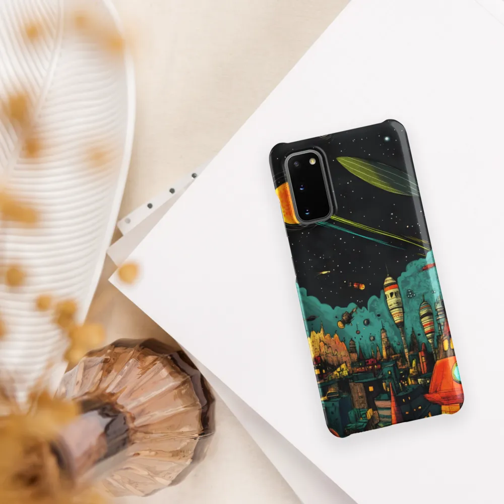 Galactic Cityscape: A Journey Through Imagination