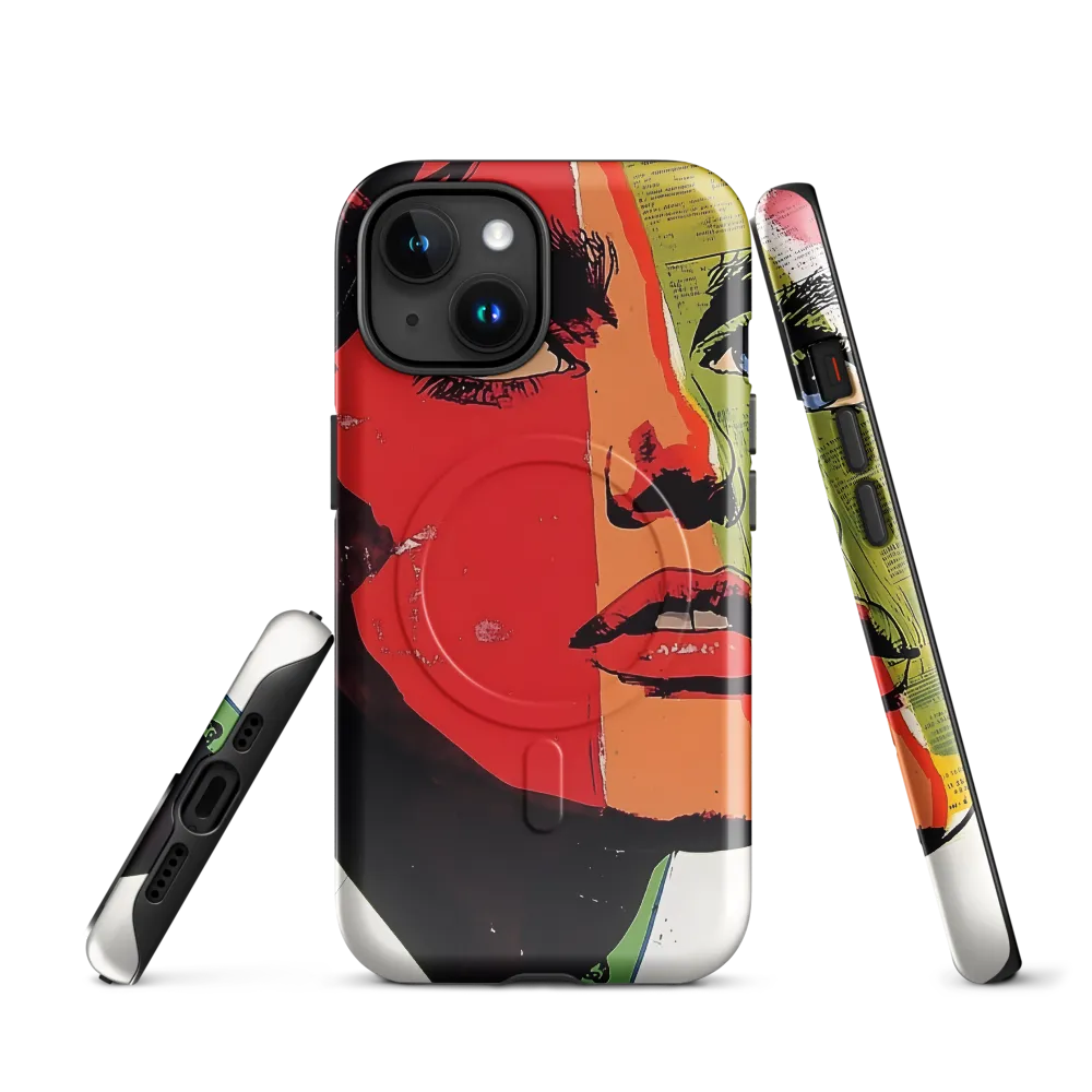Vibrant Expressions: A Pop Art Portrait