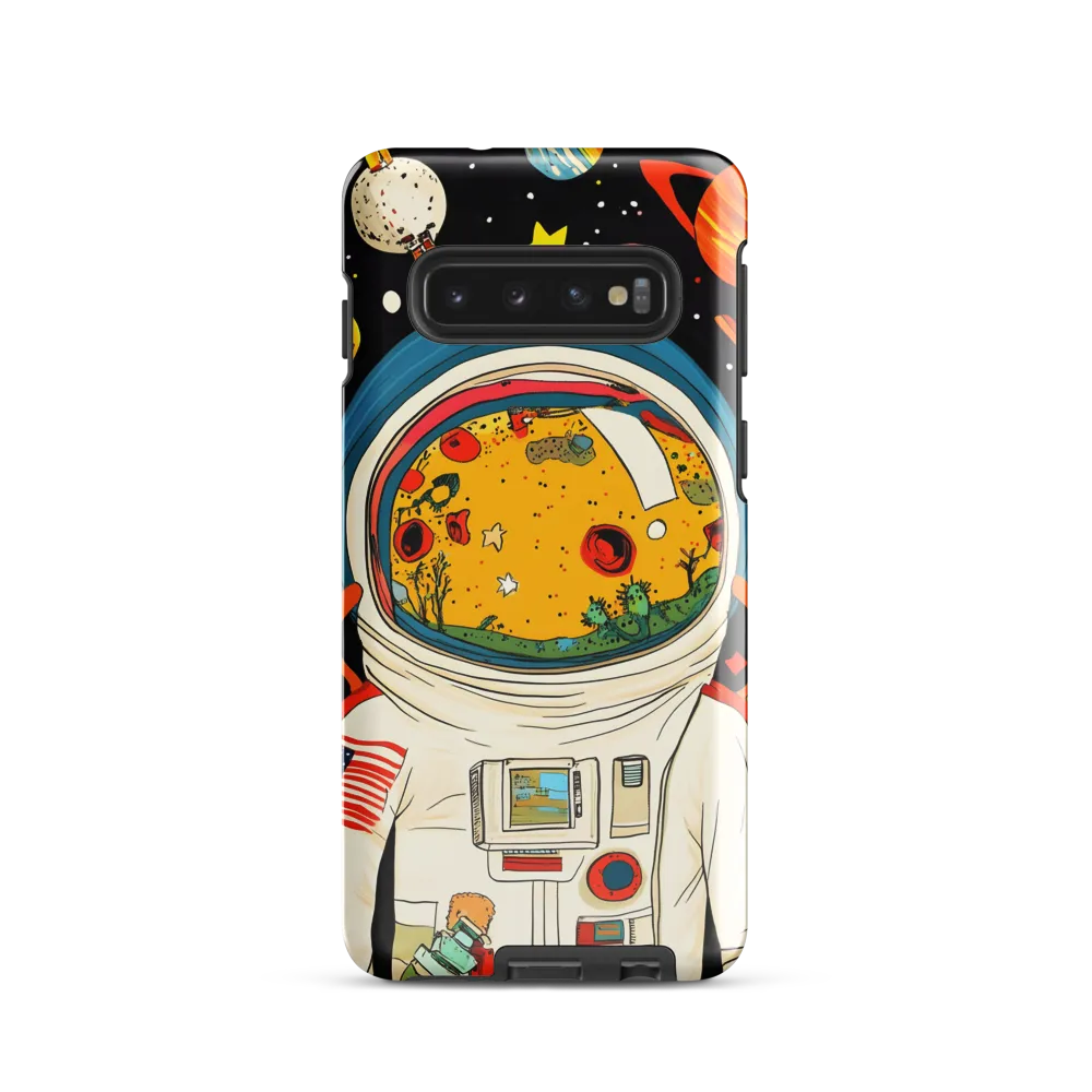 Cosmic Curiosity: Journey Within the Helmet