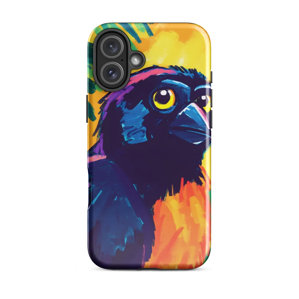 Vivid Avian Encounter
