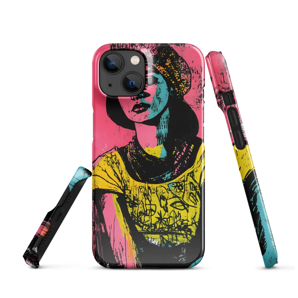 Urban Elegance: A Graffiti Portrait