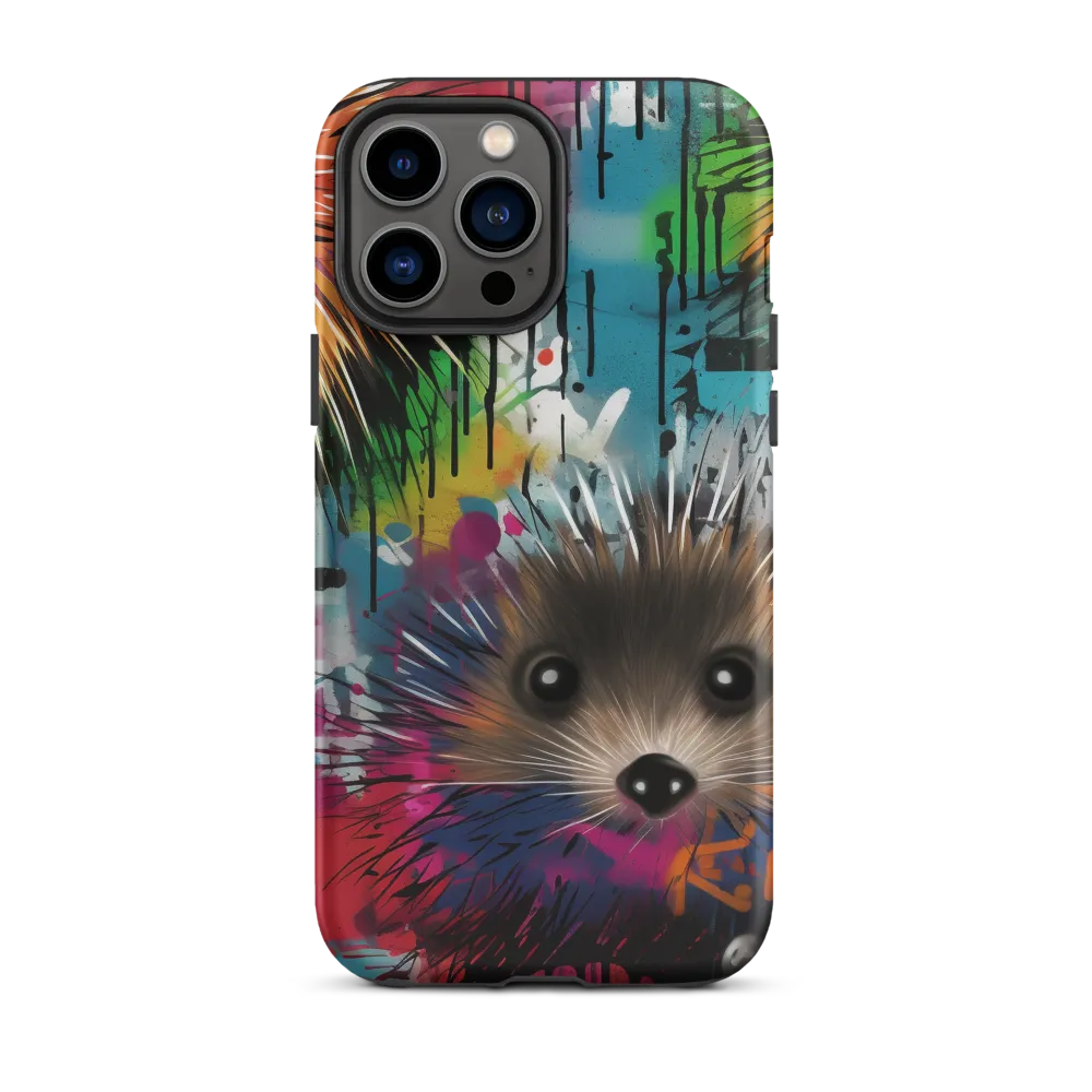 Whimsical Hedgehogs in a Kaleidoscopic Wonderland