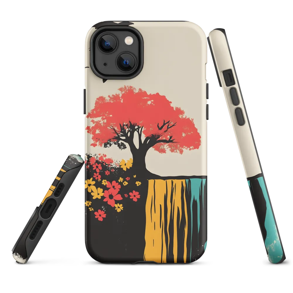 Serene Cascade of Colors