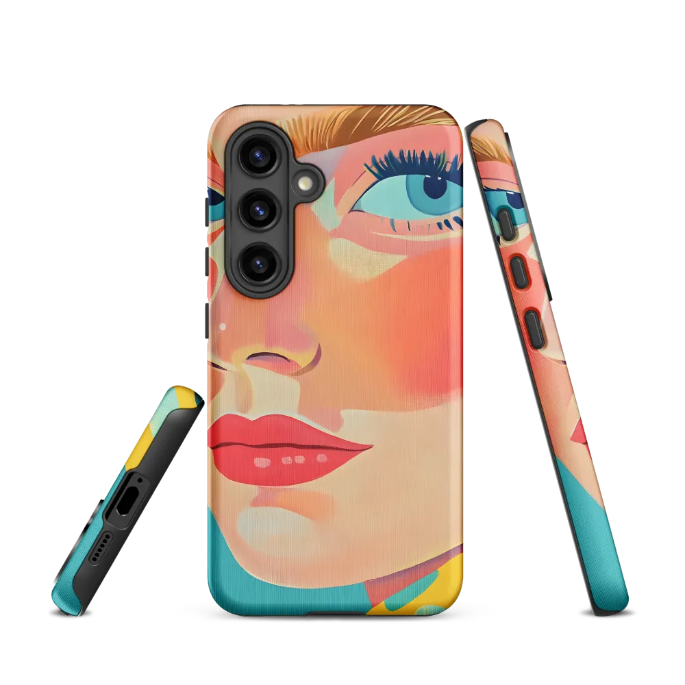 Vibrant Elegance: A Pop Art Portrait