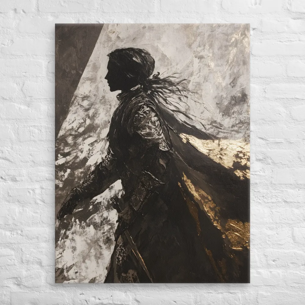 The Silhouette of Valor | Canvas | 30″×40″