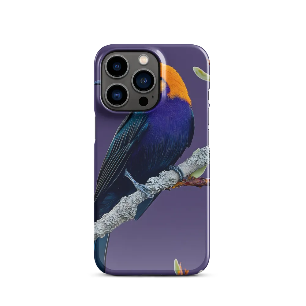 Violet Perch with Golden Crown