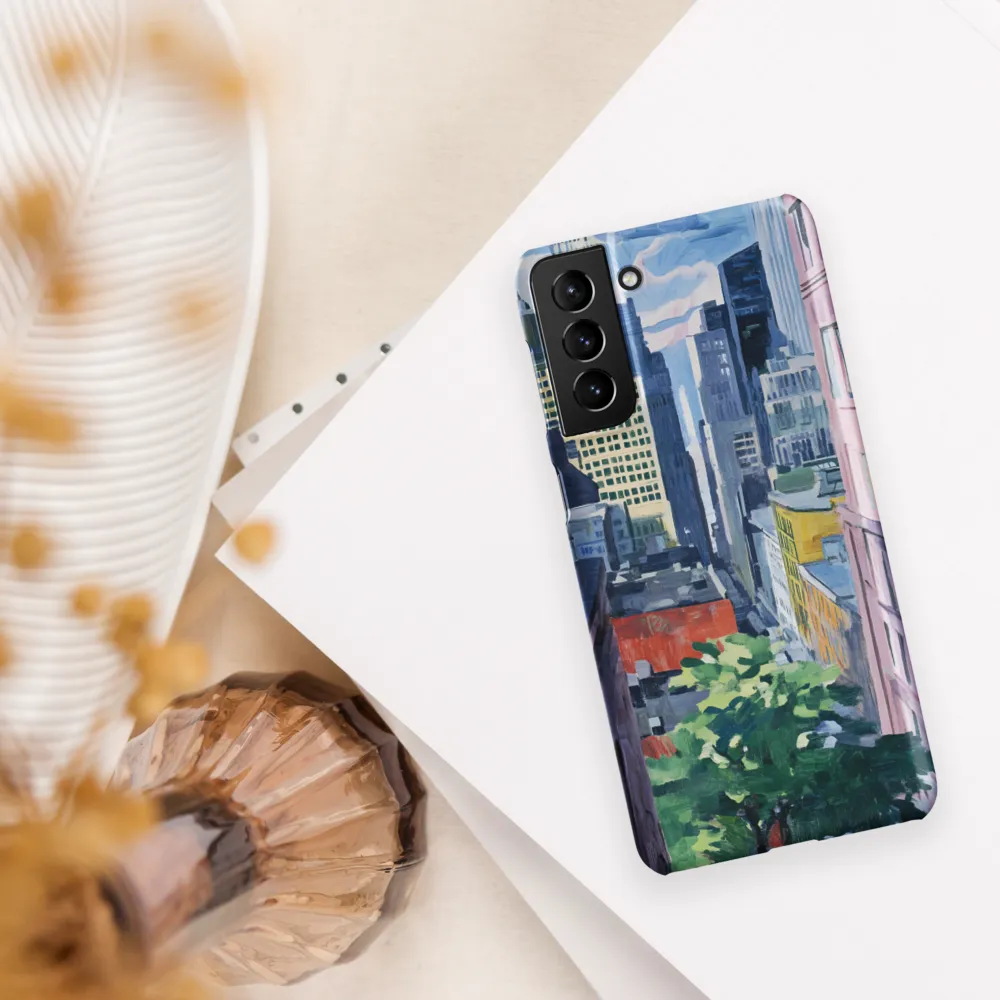 Urban Symphony: A Cityscape in Color