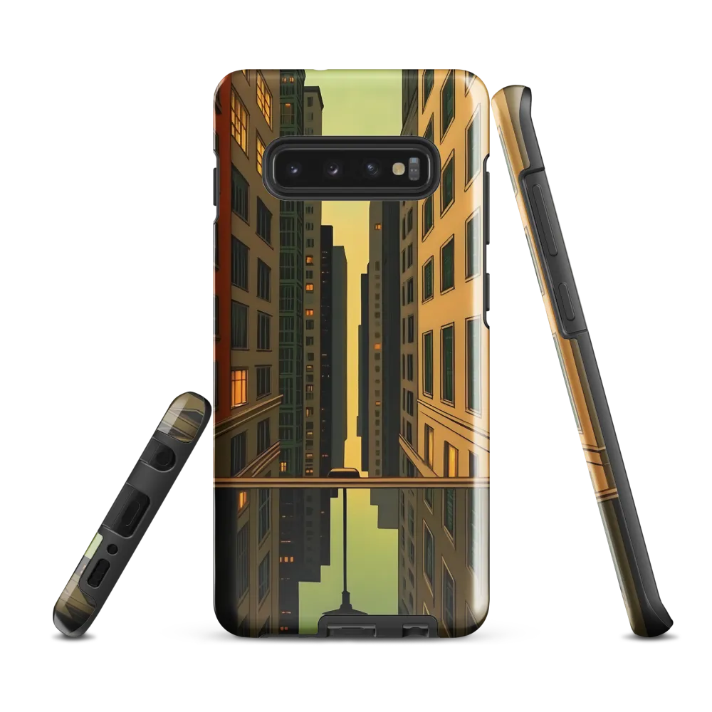 Reflections of Urban Serenity | Phone Case |  S10 Plus | Tough Case | Glossy