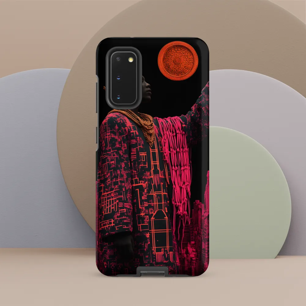 Regal Mystique: A Fusion of Tradition and Urbanity | Phone Case |  S20 | Tough Case | Matte